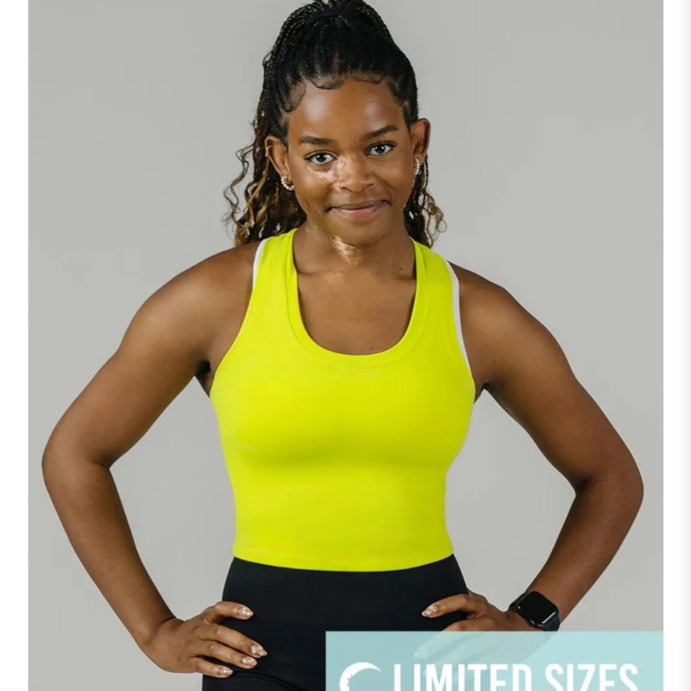 ZYIA Lemon Spirit Racer Tank